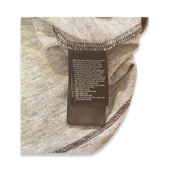 The North Face Womens Gray Short Sleeve Active T Shirt Top Size M - Picture 8 of 8